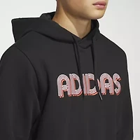 adidas Mens Long Sleeve Fleece Active Hoodie