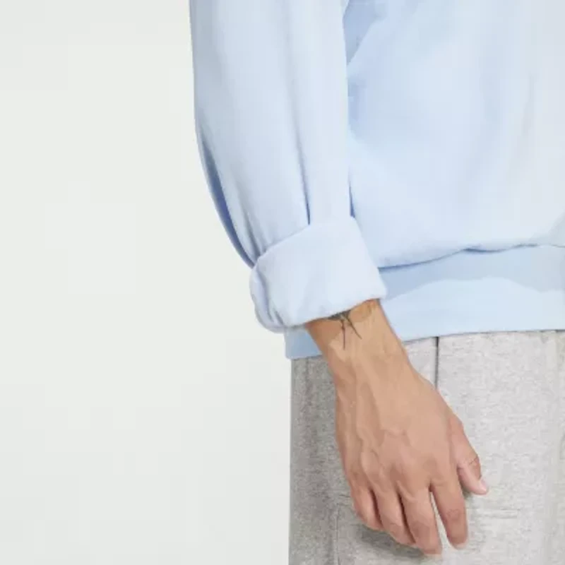 adidas Feel Cozy Mens Crew Neck Long Sleeve Sweatshirt