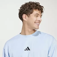 adidas Feel Cozy Mens Crew Neck Long Sleeve Sweatshirt