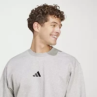 adidas Feel Cozy Mens Crew Neck Long Sleeve Sweatshirt