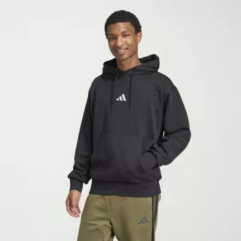 adidas Feel Cozy Mens Long Sleeve Active Hoodie