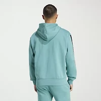 adidas 3 Stripe Full Zip Mens Long Sleeve Fleece Zipper Active Hoodie