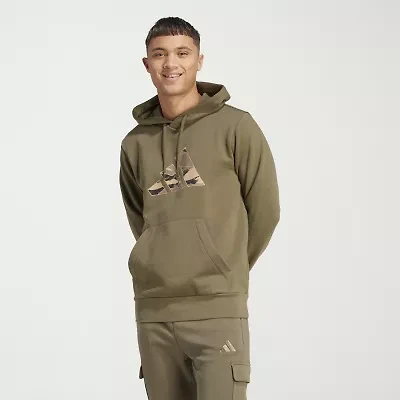 adidas Mens Long Sleeve Active Hoodie