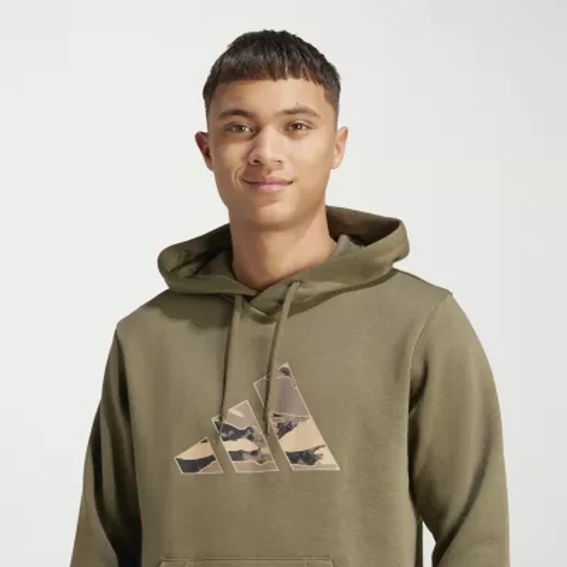 adidas Mens Long Sleeve Active Hoodie