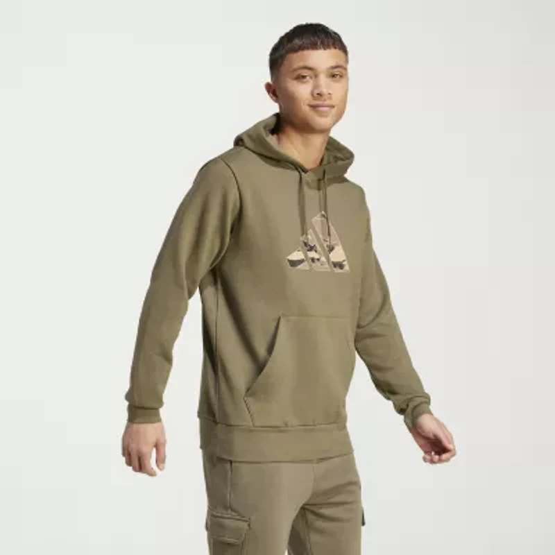 adidas Mens Long Sleeve Active Hoodie