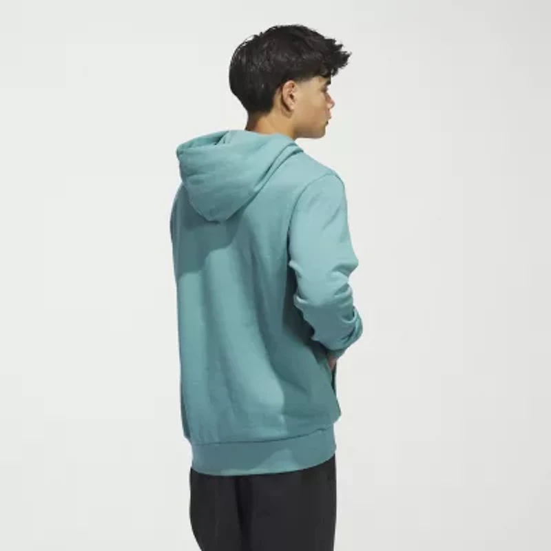 adidas Mens Long Sleeve Fleece Active Big and Tall Hoodie