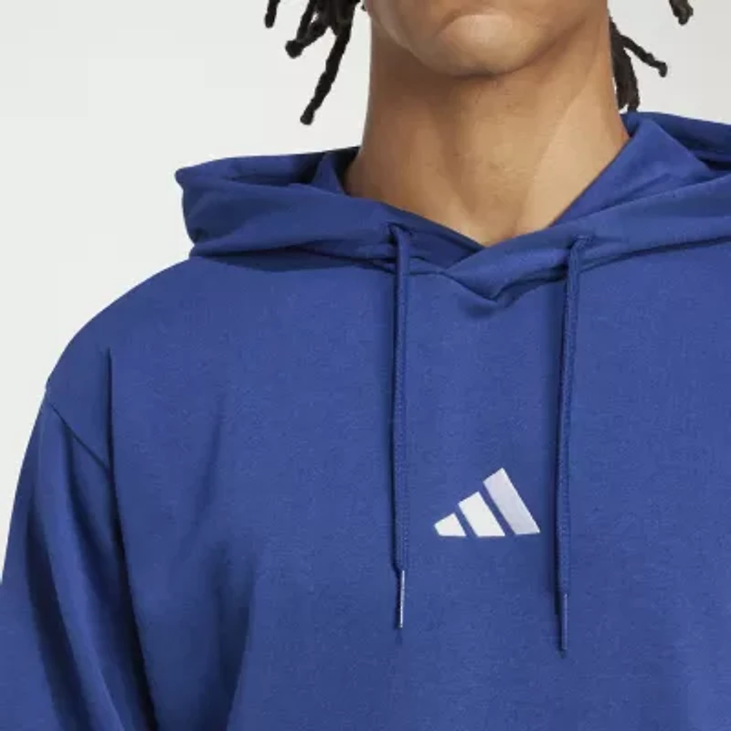 adidas Feel Cozy Mens Long Sleeve Fleece Active Big and Tall Hoodie