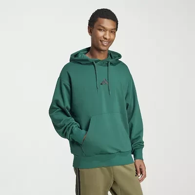 adidas Feel Cozy Mens Long Sleeve Active Big and Tall Hoodie