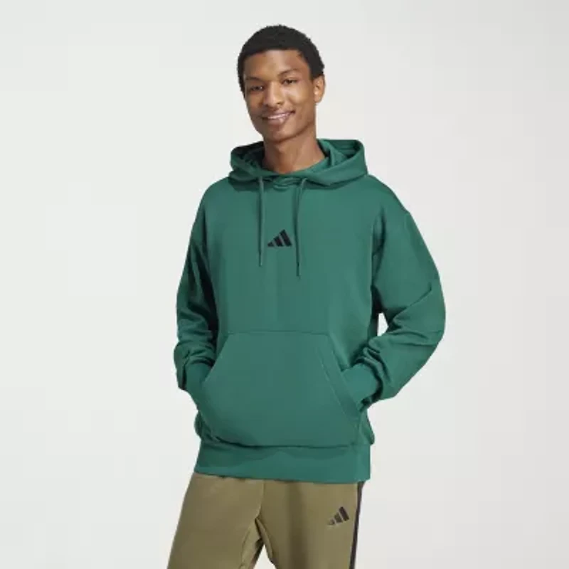 adidas Feel Cozy Mens Long Sleeve Active Big and Tall Hoodie