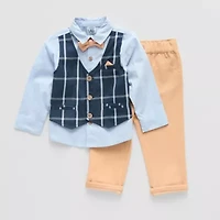 Little Lad Baby Boys 3-pc. Pant Set