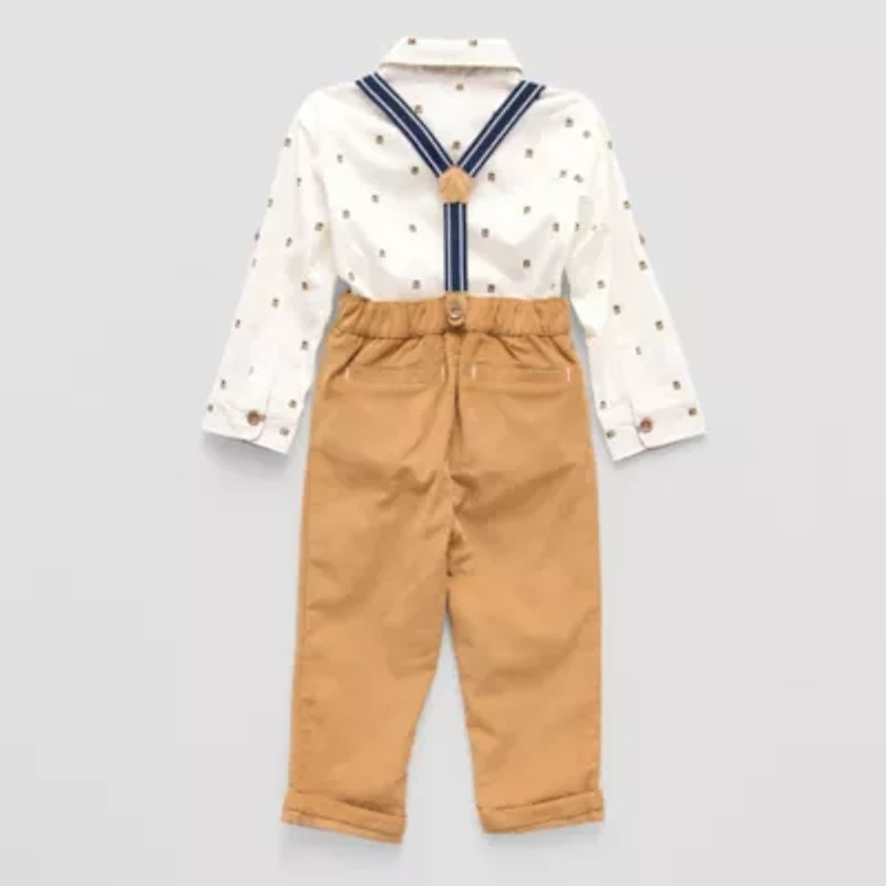 Little Lad Baby Boys 4-pc. Pant Set