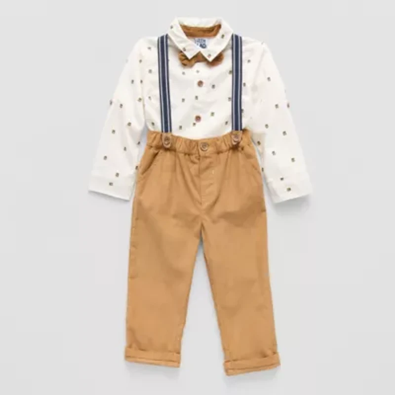 Little Lad Baby Boys 4-pc. Pant Set