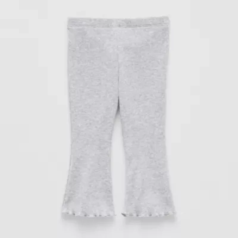 Okie Dokie Baby Girls Flare Full Length Leggings