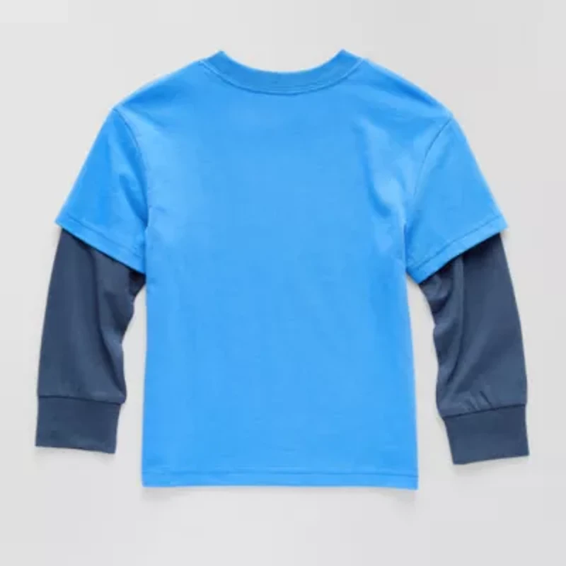 Okie Dokie Boys Crew Neck Graphic T-Shirt