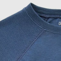Okie Dokie Toddler Boys Sensory Friendly Round Neck Long Sleeve Adaptive Regular Fit Graphic T-Shirt