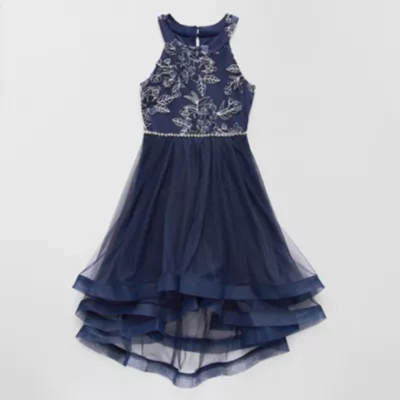 Speechless Big Kid Girls Sleeveless Fit + Flare Dress