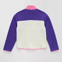 Xersion Little & Big Kid Girls Mock Neck Long Sleeve Active Quarter-Zip Pullover