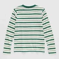 Thereabouts Little & Big Kid Boys Crew Neck Long Sleeve T-Shirt