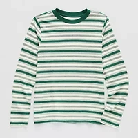 Thereabouts Little & Big Kid Boys Crew Neck Long Sleeve T-Shirt
