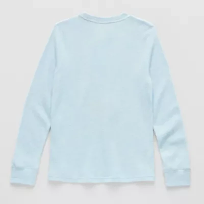 Thereabouts Little & Big Kid Boys Crew Neck Long Sleeve Regular Fit Thermal Top