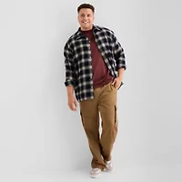 Arizona Mens Long Sleeve Boxy Fit Flannel Shirt