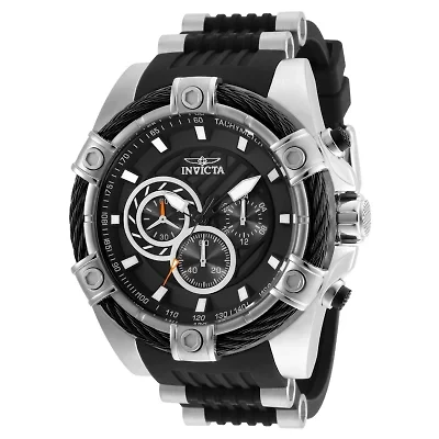 Invicta Bolt Mens Chronograph Black Bracelet Watch 25523