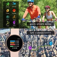 Itouch Sport Womens Multi-Function Pink Smart Watch 42003r-18-0aa