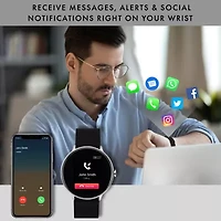 Itouch Sport Mens Multi-Function Black Smart Watch 42003s-51-003