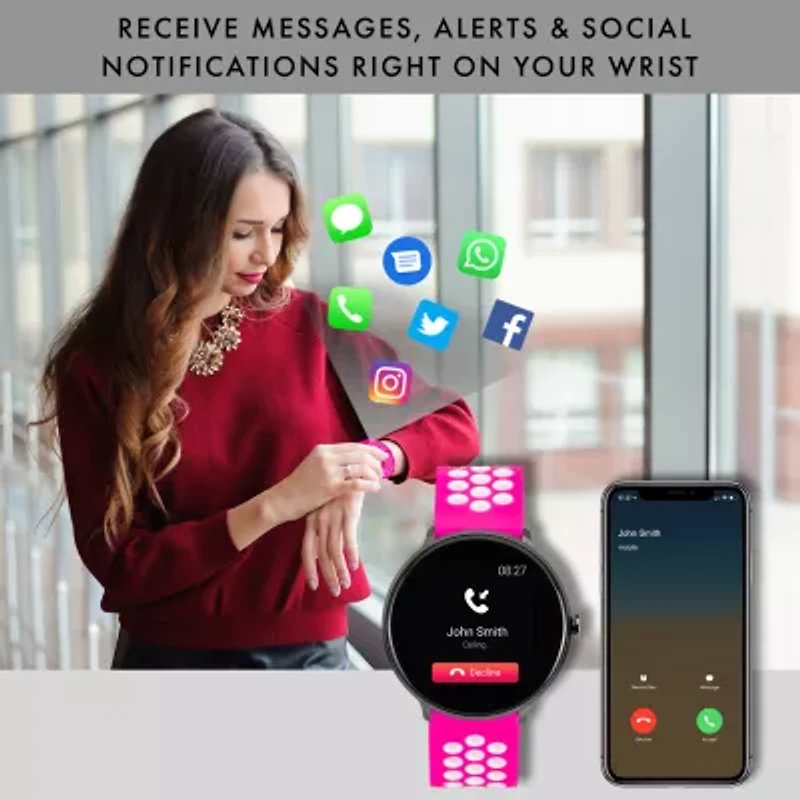 Itouch Sport Womens Multi-Function Two Tone Smart Watch 42103b-51-195