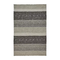 Weave And Wander Genet Solid Flatweave Indoor Rectangle Accent Rugs