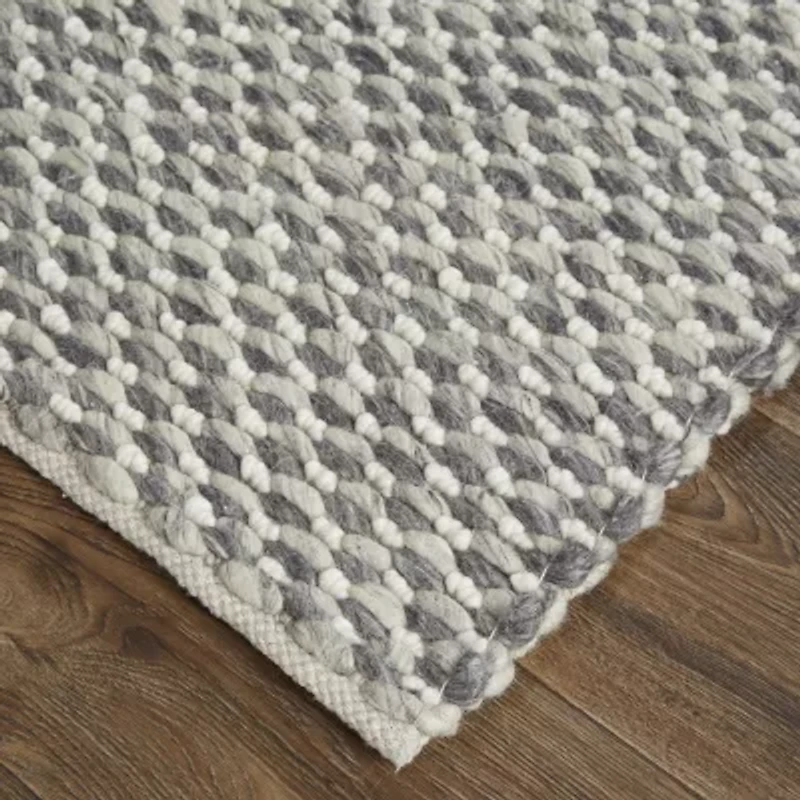 Weave And Wander Genet Solid Flatweave Indoor Rectangle Accent Rugs