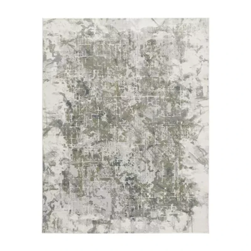 Weave And Wander Halton Abstract Machine Made Indoor Rectangle Accent Rugs