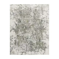 Weave And Wander Halton Abstract Machine Made Indoor Rectangle Accent Rugs