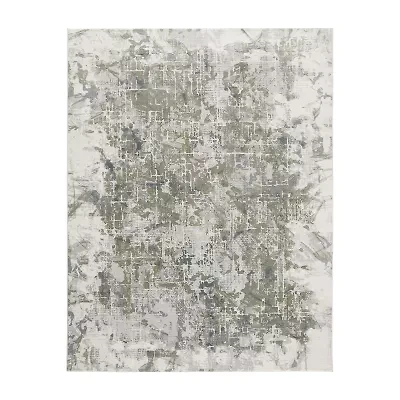 Weave And Wander Halton Abstract Machine Made Indoor Rectangle Area Rugs