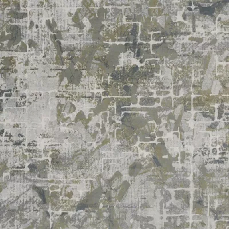 Weave And Wander Halton Abstract Machine Made Indoor Rectangle Area Rugs