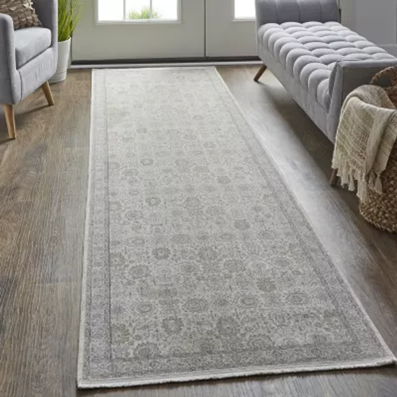 Weave And Wander Gilford Geometric Machine Made Indoor Rectangle Runners