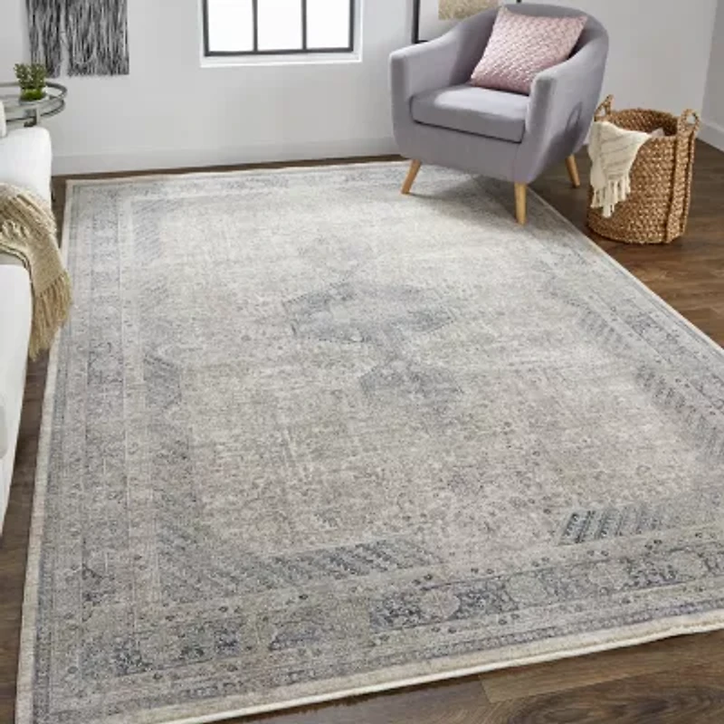 Weave And Wander Gilford Medallion Machine Made Indoor Rectangle Accent Rugs