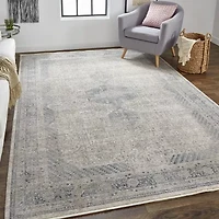 Weave And Wander Gilford Medallion Machine Made Indoor Rectangle Area Rugs