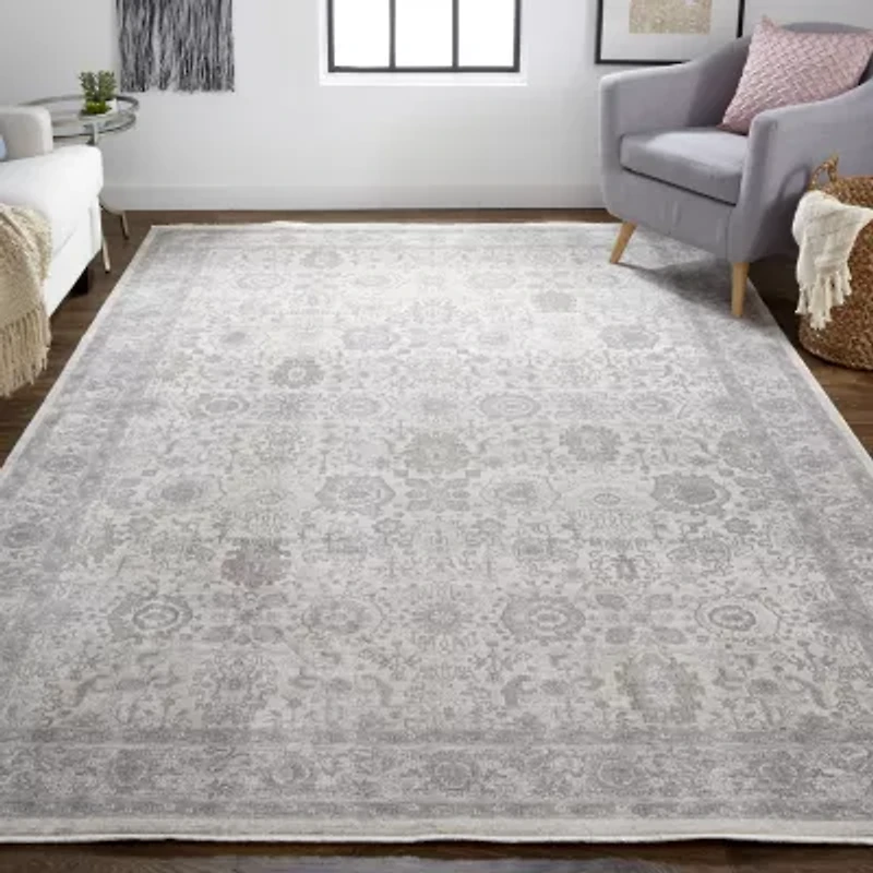 Weave And Wander Gilford Geometric Machine Made Indoor Rectangle Area Rugs