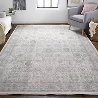 Weave And Wander Gilford Geometric Machine Made Indoor Rectangle Area Rugs