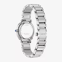 Citizen Womens Diamond Accent Silver Tone Stainless Steel Bracelet Watch Em1091-67x