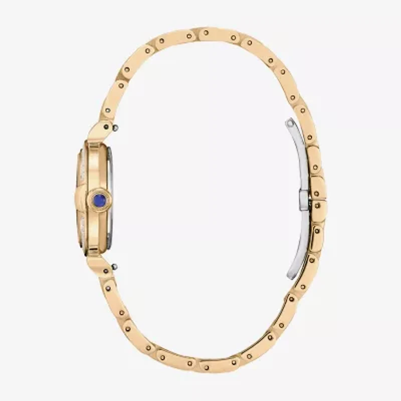Citizen Womens Gold Tone Stainless Steel Bracelet Watch Em1123-89d