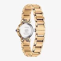 Citizen Womens Gold Tone Stainless Steel Bracelet Watch Em1123-62x