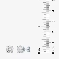 Womens Lab Created White Sapphire Sterling Silver Jewelry Set