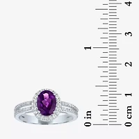 Womens Genuine Purple Amethyst Sterling Silver 3-pc. Jewelry Set