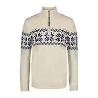 IZOD Little & Big Kid Boys High Neck Long Sleeve Pullover Sweater