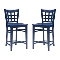 Lashley 2-pc. Counter Height Bar Stool