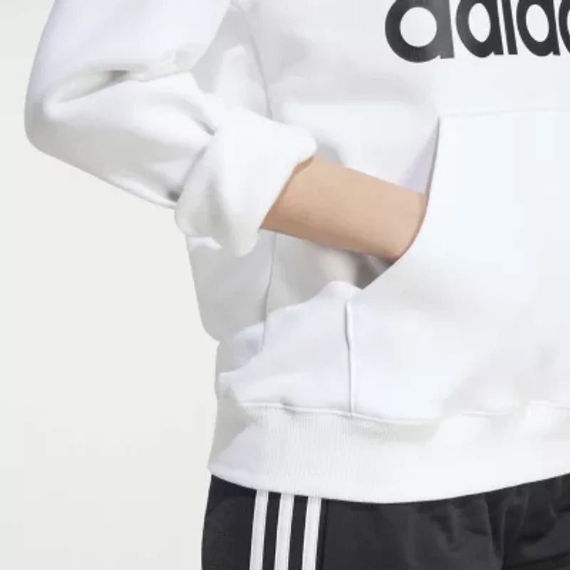 adidas Womens Long Sleeve Fleece Active Hoodie