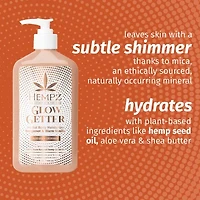 Hempz Glow Getter Herbal Body Moisturizer 17 Oz.