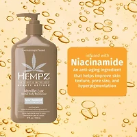 Hempz Vanilla Lux Herbal Body Moisturizer 17 Fl. Oz.
